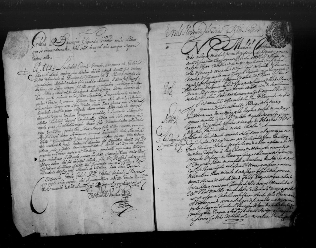 Miniatura de Actas de acuerdos del Ayuntamiento. Tomo 78 de los años 1664 a 1666