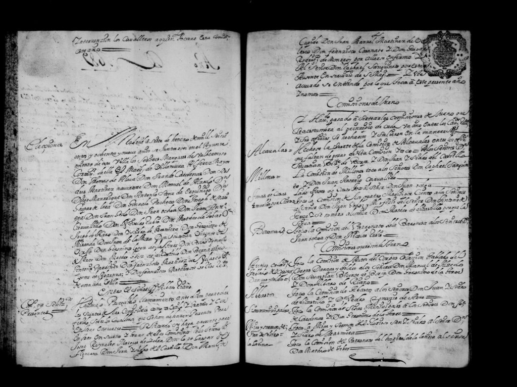 Miniatura de Actas de acuerdos del Ayuntamiento. Tomo 102 del año 1689