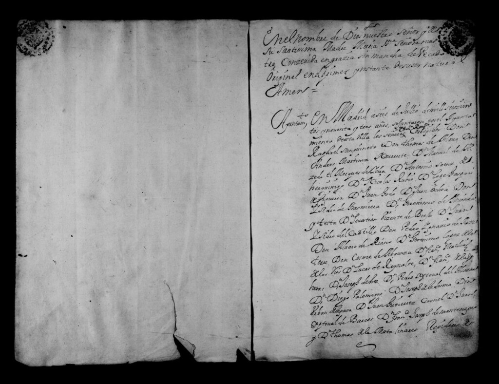 Miniatura de Actas de acuerdos del Ayuntamiento. Tomo 108 de los años 1693 a 1694