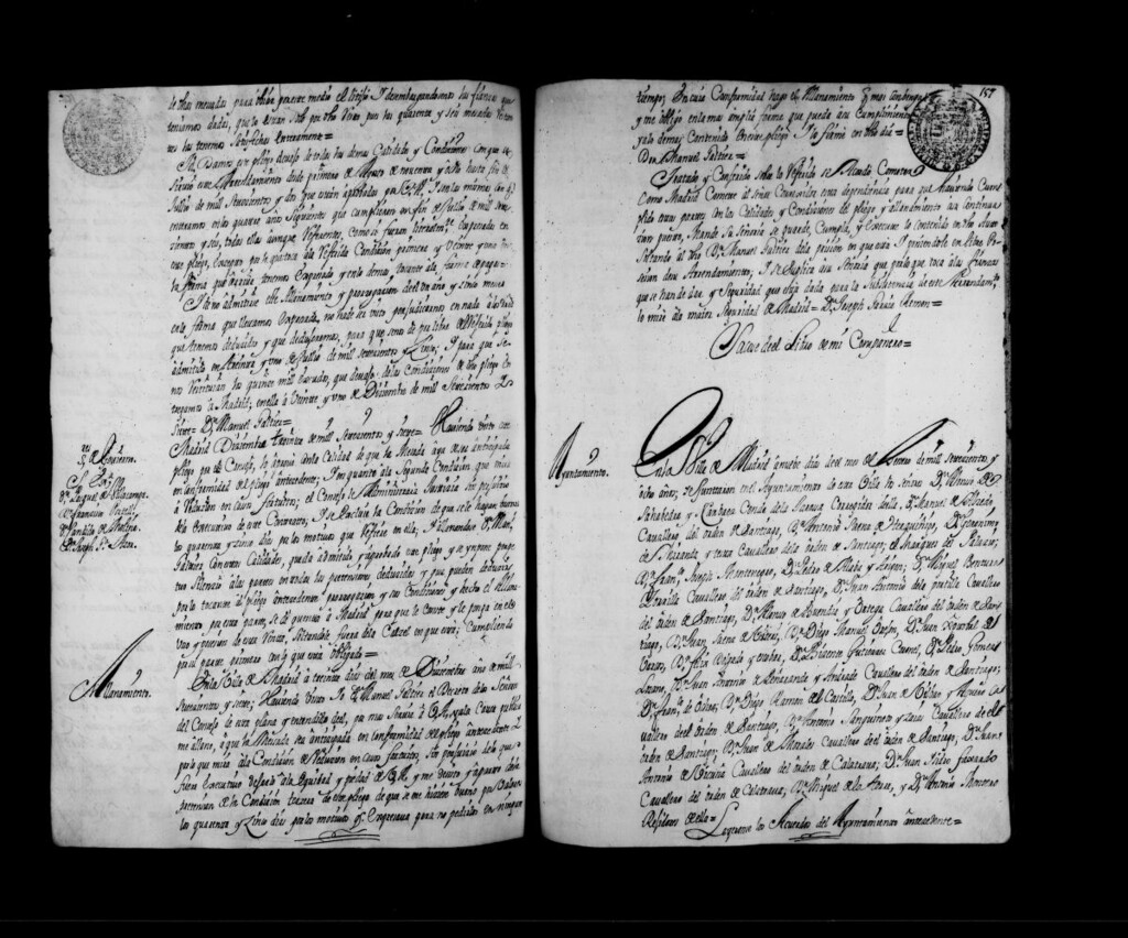 Miniatura de Actas de acuerdos del Ayuntamiento. Tomo 128 del año 1708