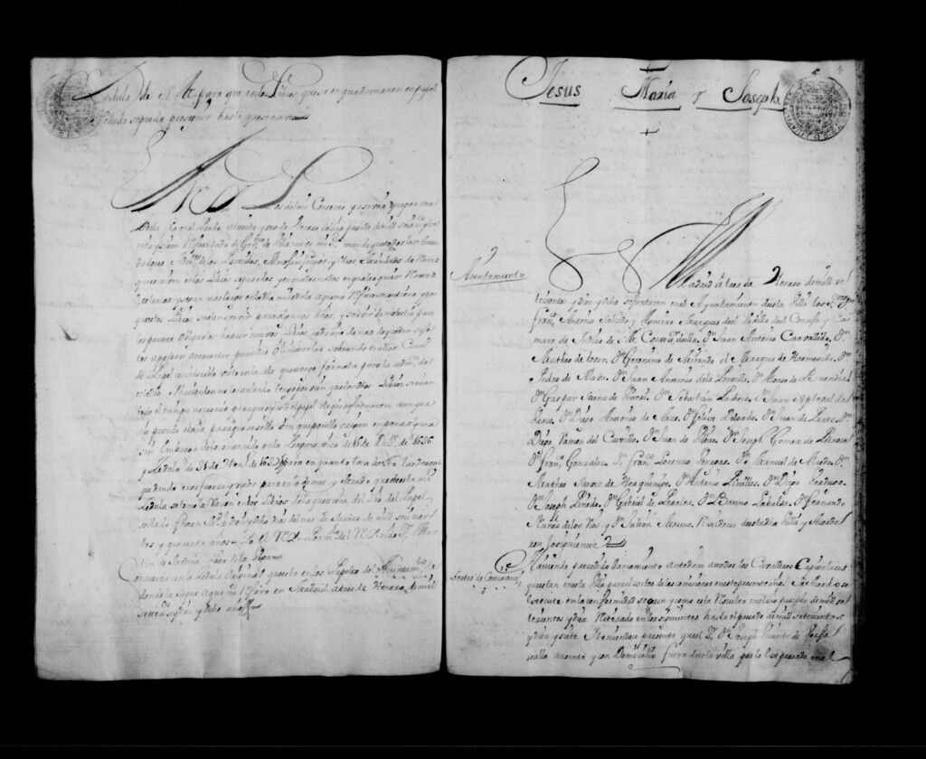 Miniatura de Actas de acuerdos del Ayuntamiento. Tomo 143 del año 1718