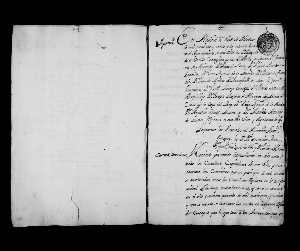Miniatura de Actas de acuerdos del Ayuntamiento. Tomo 150 del año 1722