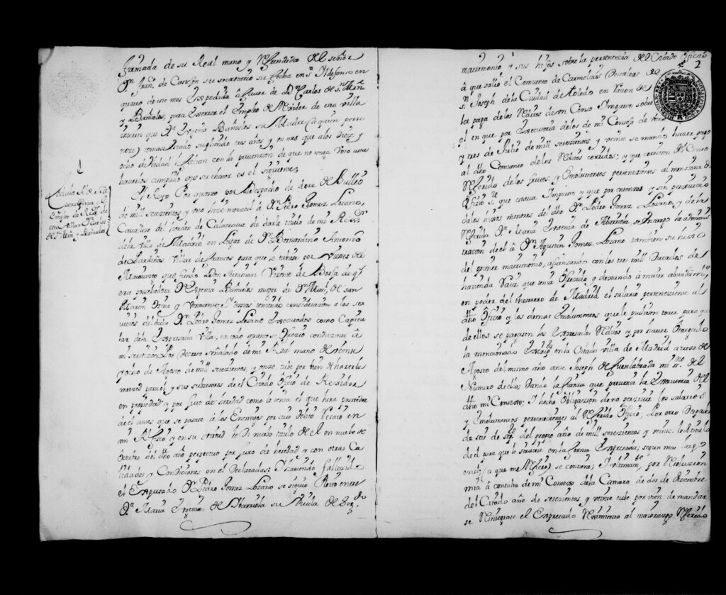 Miniatura de Actas de acuerdos del Ayuntamiento. Tomo 153 del año 1724