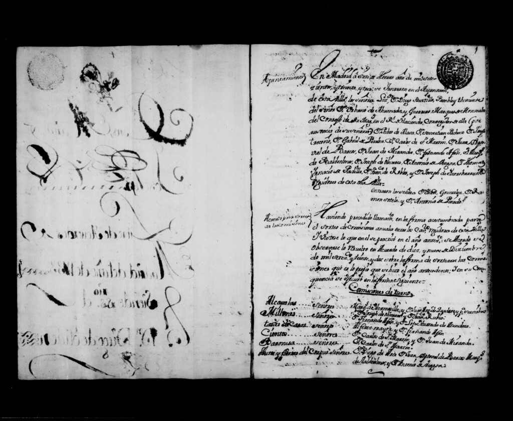 Miniatura de Actas de acuerdos del Ayuntamiento. Tomo 162 del año 1733