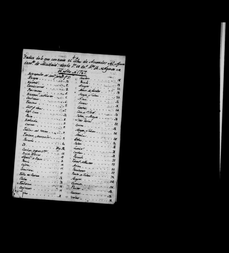 Miniatura de Actas de acuerdos del Ayuntamiento. Tomo 194 del año 1767
