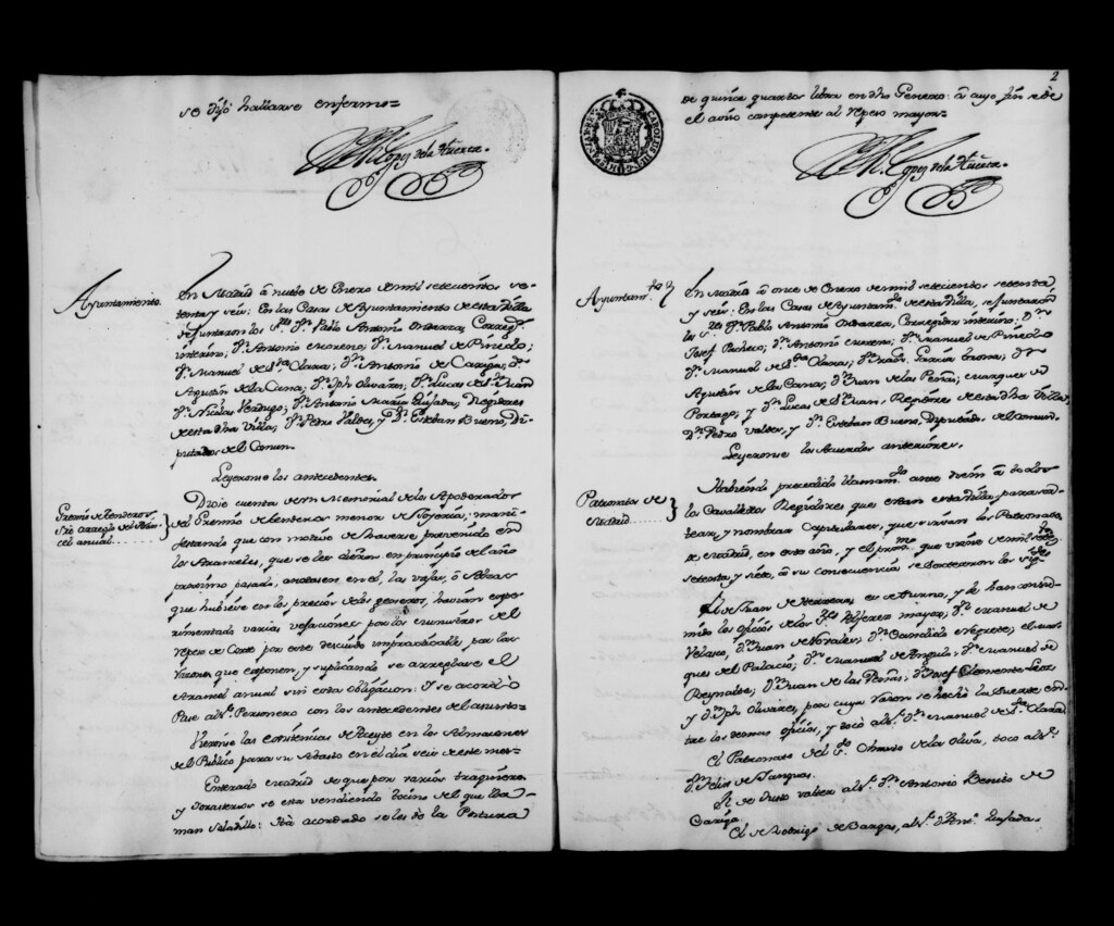 Miniatura de Actas de acuerdos del Ayuntamiento. Tomo 204 del año 1776