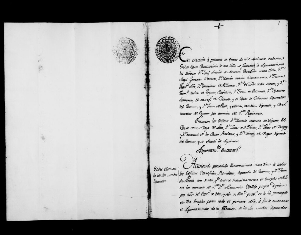 Miniatura de Actas de acuerdos del Ayuntamiento. Tomo 220 del año 1790