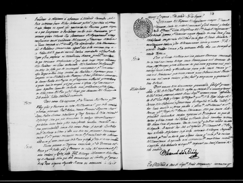 Miniatura de Actas de acuerdos del Ayuntamiento. Tomo 222 del año 1793