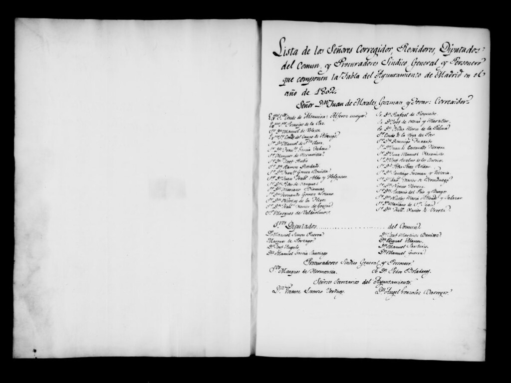 Miniatura de Actas de acuerdos del Ayuntamiento. Tomo 232 del año 1802