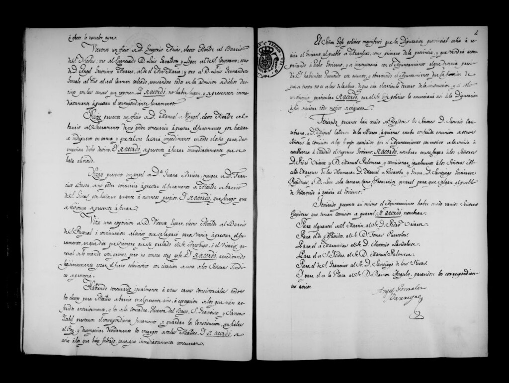 Miniatura de Actas de acuerdos del Ayuntamiento. Tomo 244 del año 1814