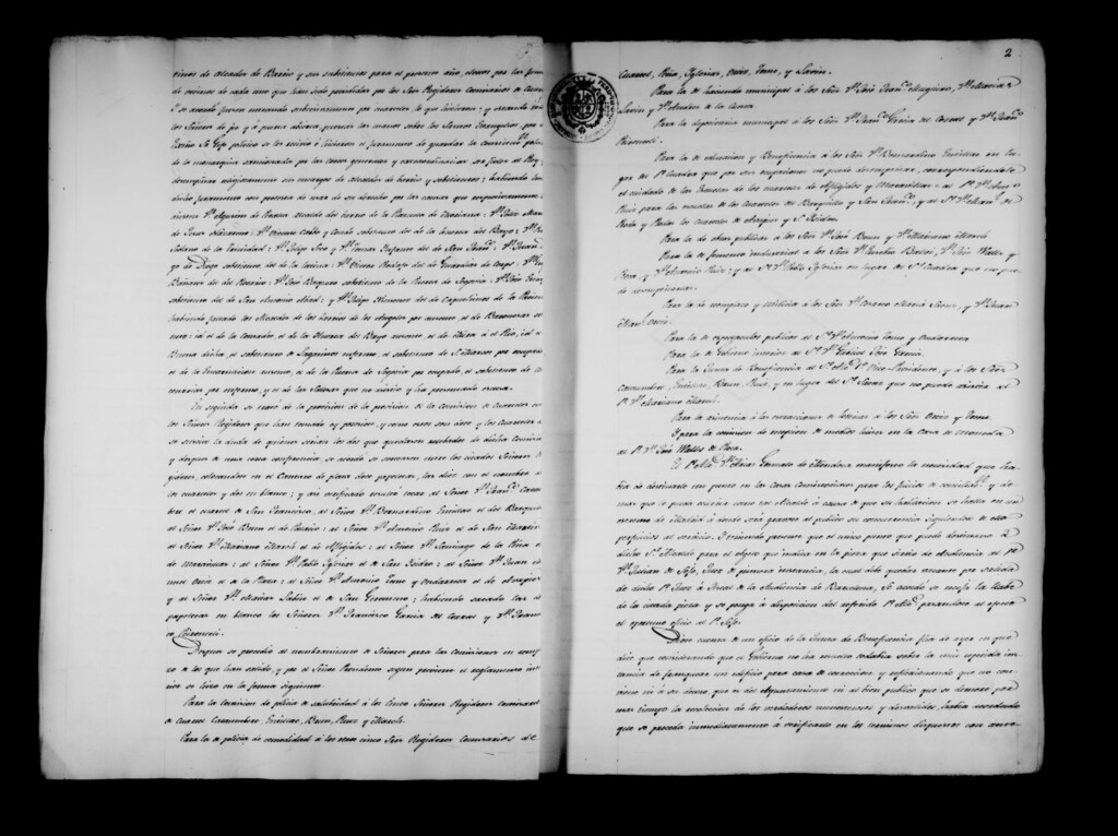 Miniatura de Actas de acuerdos del Ayuntamiento. Tomo 254 del año 1822
