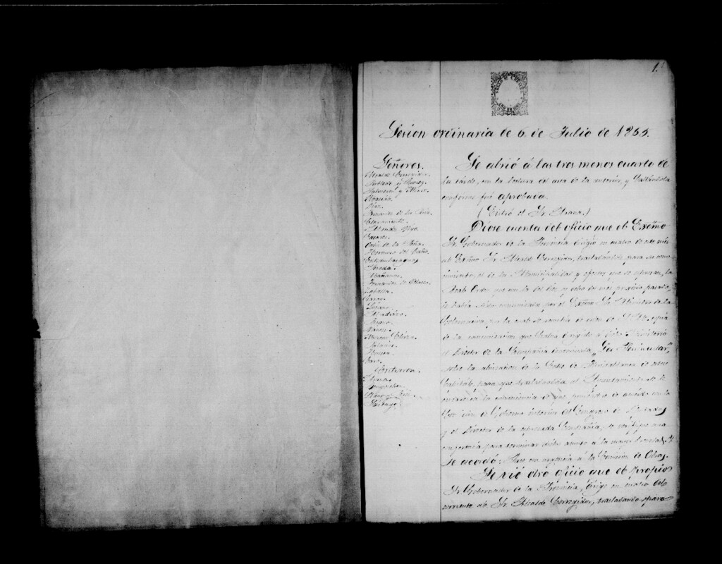 Miniatura de Actas de acuerdos del Ayuntamiento. Tomo 301 del año 1865