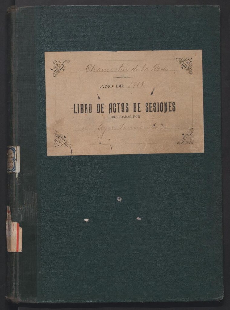Miniatura de Actas y acuerdos del ayuntamiento de Chamartín de la Rosa de 1918. Libro 296.