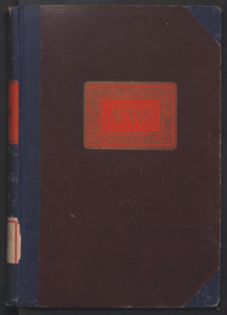 Miniatura de Actas y acuerdos del ayuntamiento de Chamartín de la Rosa de 1946-1947. Libro 334.