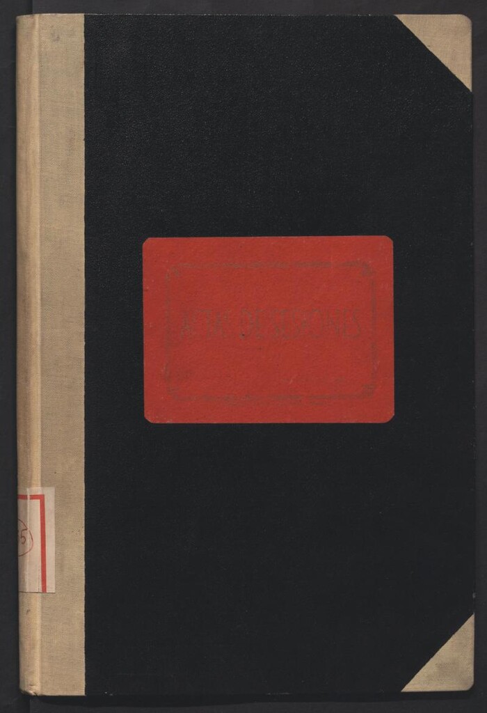 Miniatura de Actas y acuerdos del ayuntamiento de Chamartín de la Rosa de 1948. Libro 335.