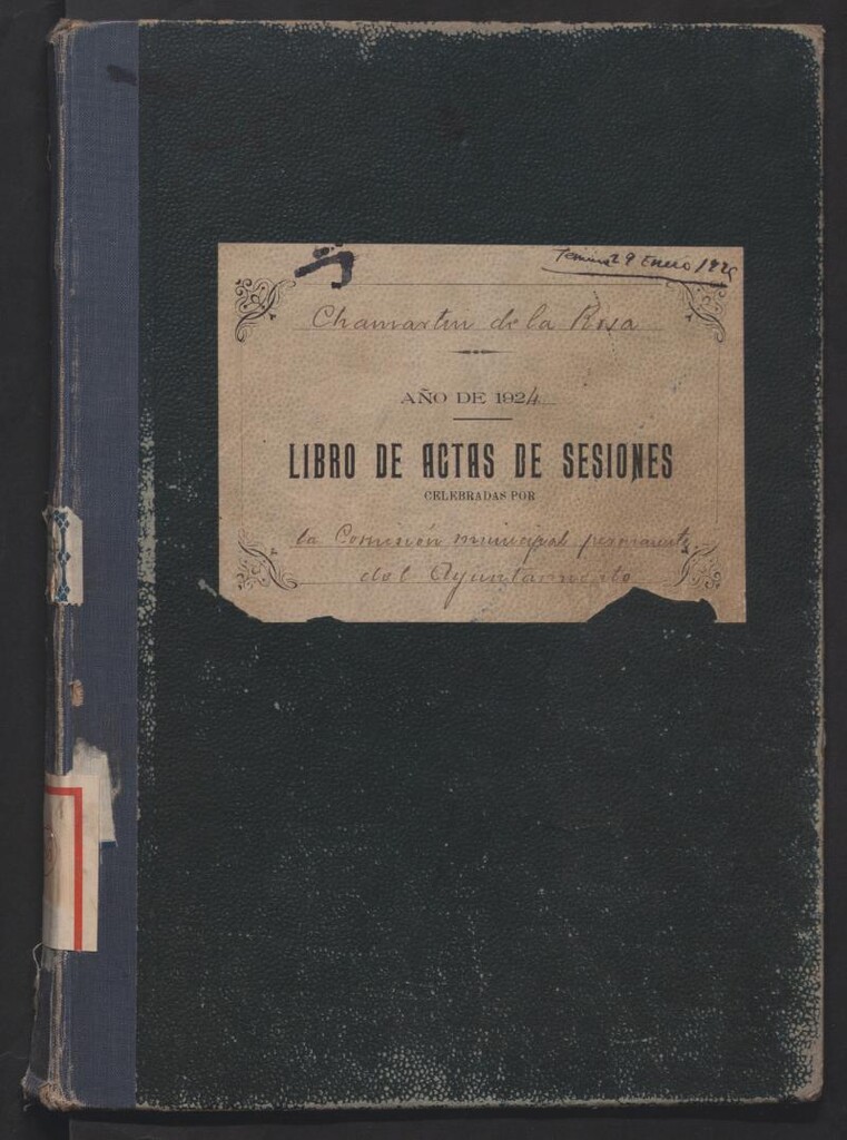 Miniatura de Actas y acuerdos del ayuntamiento de Chamartín de la Rosa de 1924-1925. Libro 336.