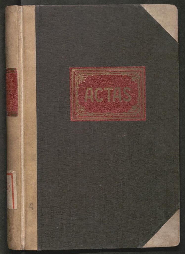 Miniatura de Actas y acuerdos del ayuntamiento de Chamartín de la Rosa de 1943. Libro 350.