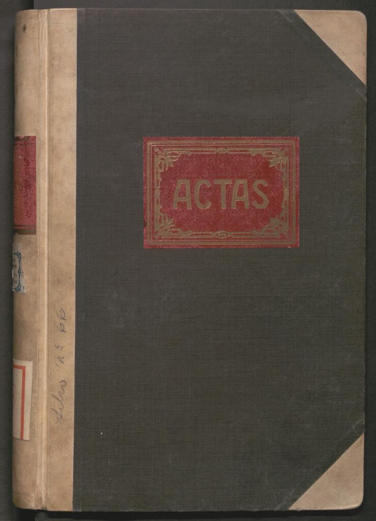 Miniatura de Actas y acuerdos del ayuntamiento de Chamartín de la Rosa de 1943-1944. Libro 351.
