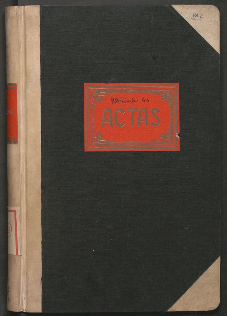 Miniatura de Actas y acuerdos del ayuntamiento de Chamartín de la Rosa de 1944-1945. Libro 353.
