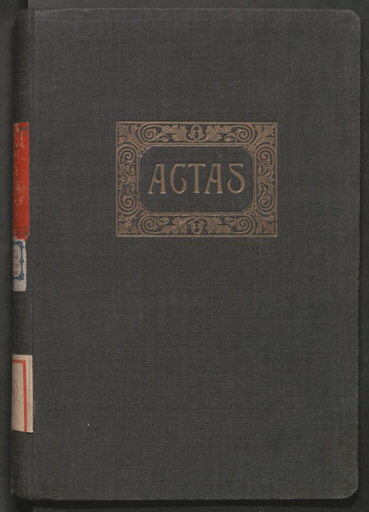 Miniatura de Actas y acuerdos del ayuntamiento de Chamartín de la Rosa de 1945. Libro 354.