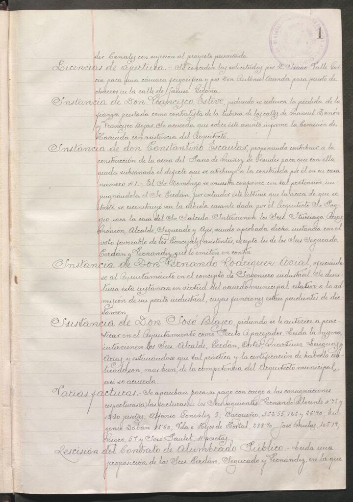 Miniatura de Actas y acuerdos del ayuntamiento de Carabanchel Bajo de 1934-1935. Libro 155.