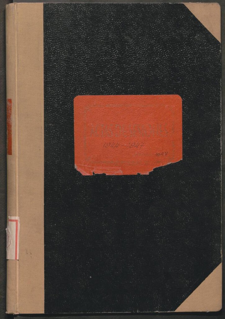 Miniatura de Actas y acuerdos del ayuntamiento de Carabanchel Bajo de 1944-1947. Libro 159.