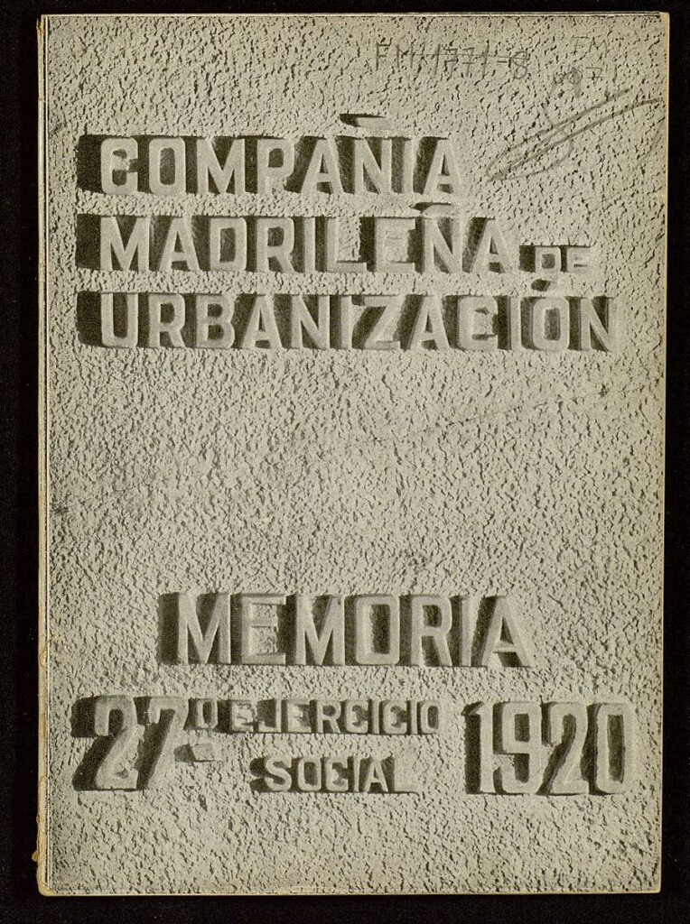 Miniatura de Memoria : 27.º ejercicio social : desde 1.º de enero á 31 de diciembre de 1920