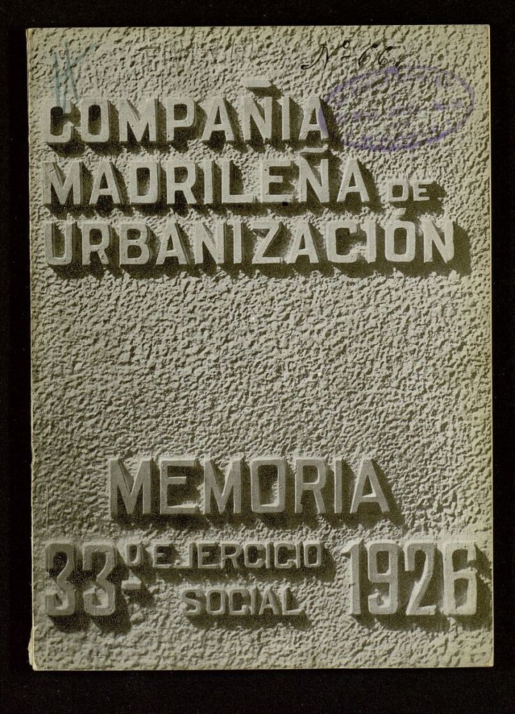 Miniatura de Memoria : 33.º ejercicio social, año 1926