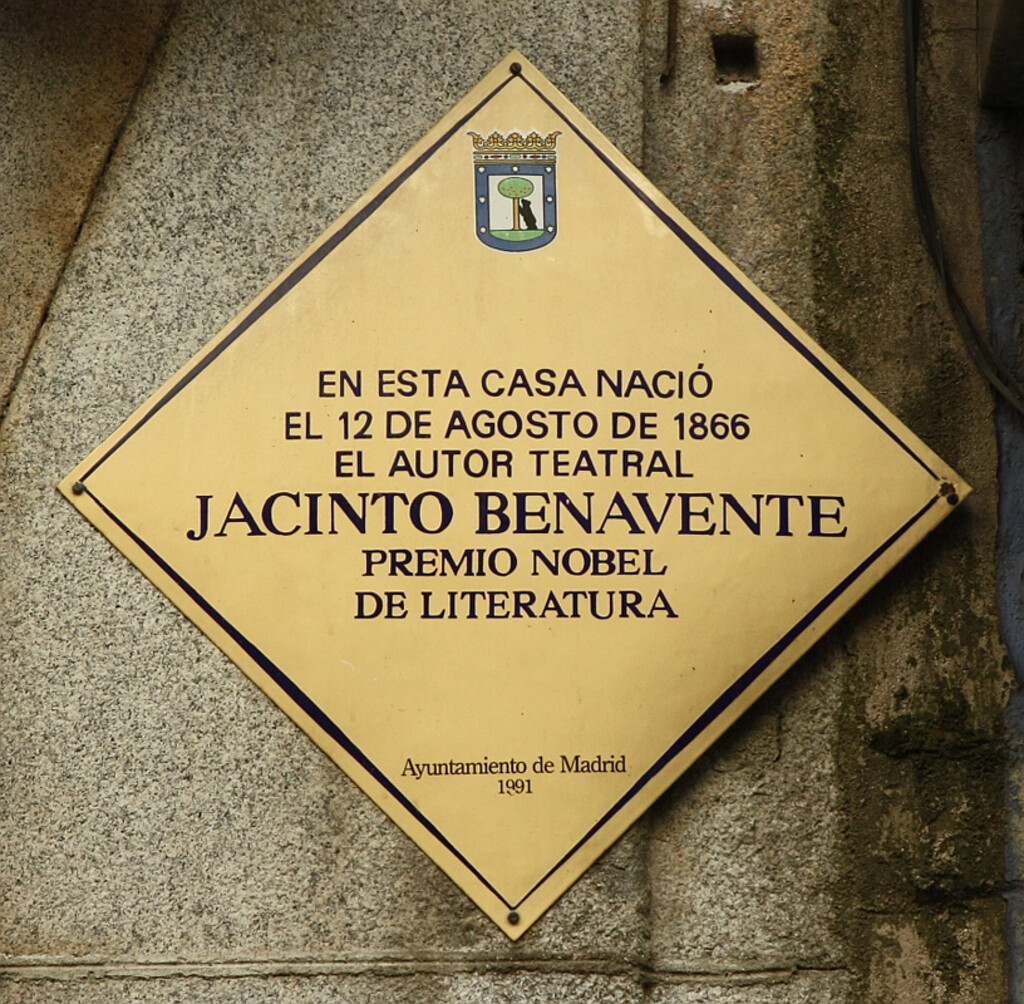 Miniatura de Jacinto Benavente