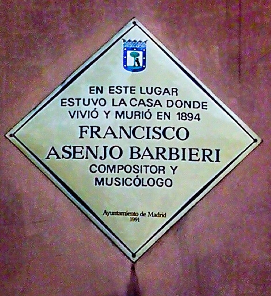Miniatura de Francisco Asenjo Barbieri