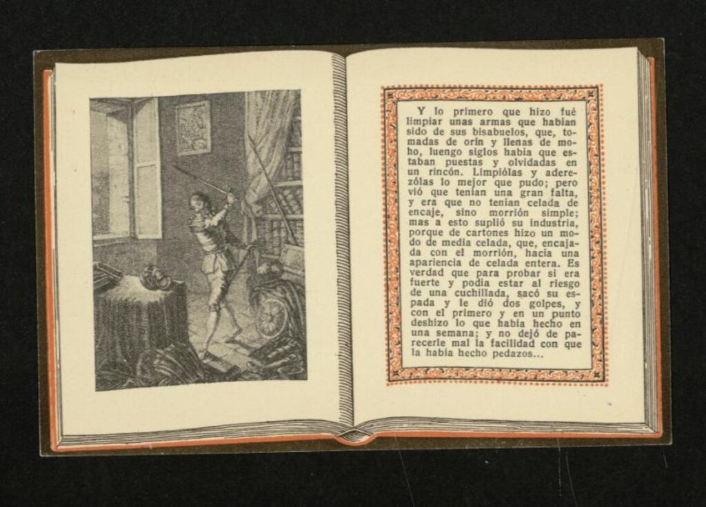 Miniatura de Aventuras de Don Quijote : colección de postales. Serie 1. Nº 2
