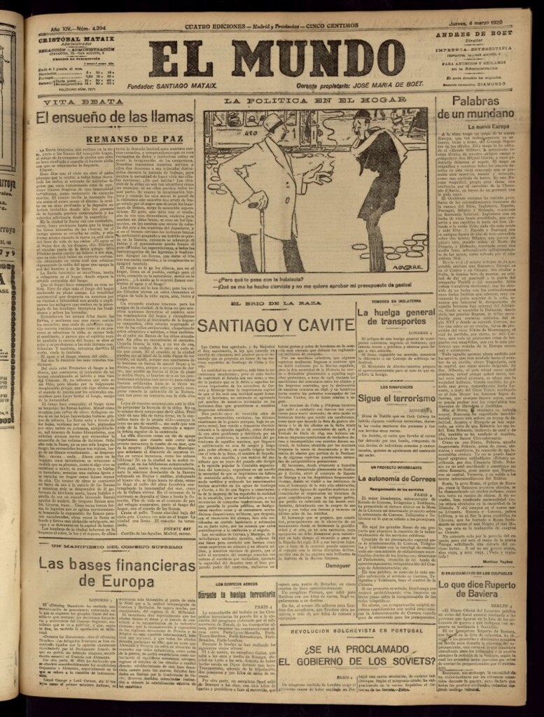 Miniatura de El Mundo del 4 de marzo de 1920