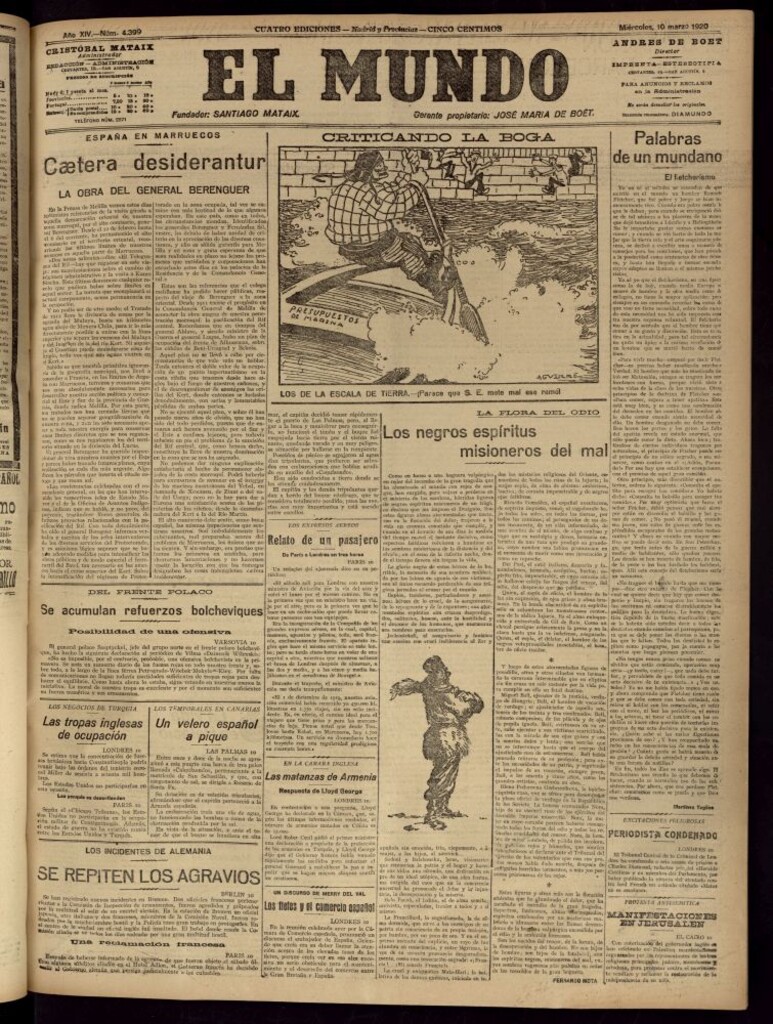 Miniatura de El Mundo del 10 de marzo de 1920