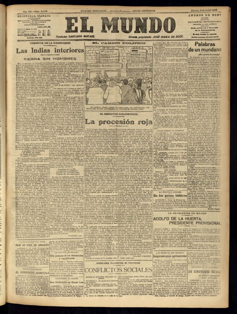 Miniatura de El Mundo del 6 de mayo de 1920