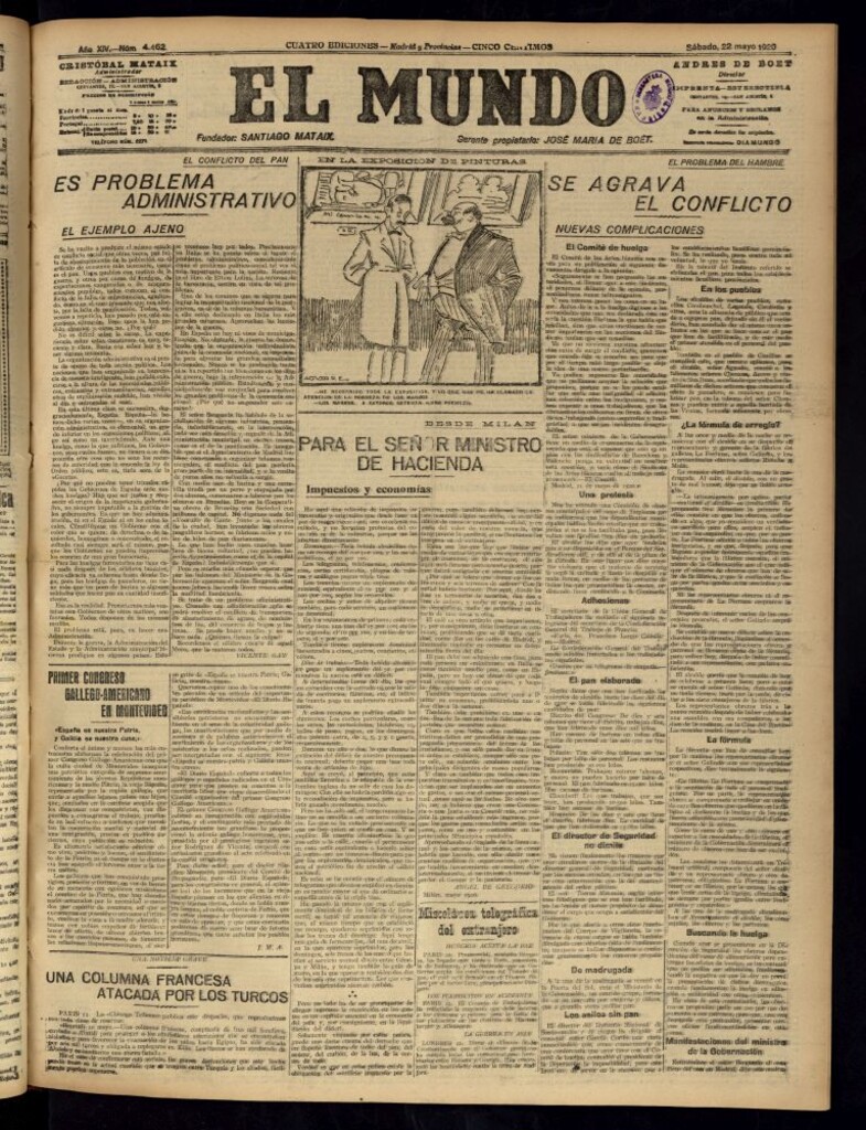 Miniatura de El Mundo del 22 de mayo de 1920