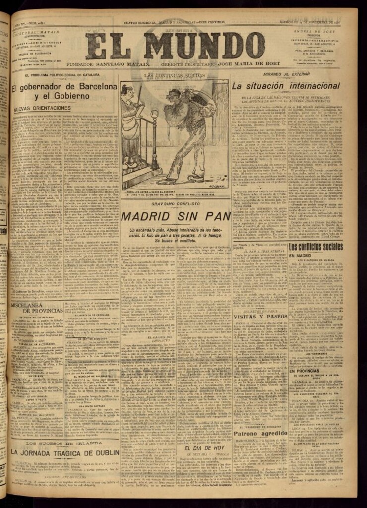 Miniatura de El Mundo del 24 de noviembre de 1920