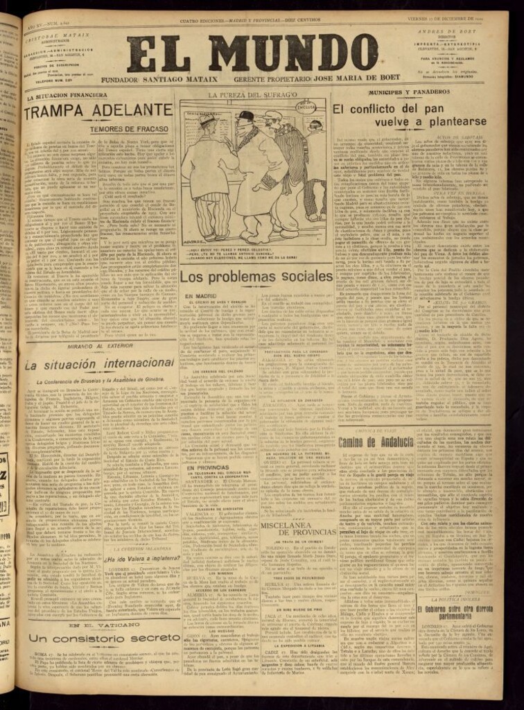 Miniatura de El Mundo del 17 de diciembre de 1920