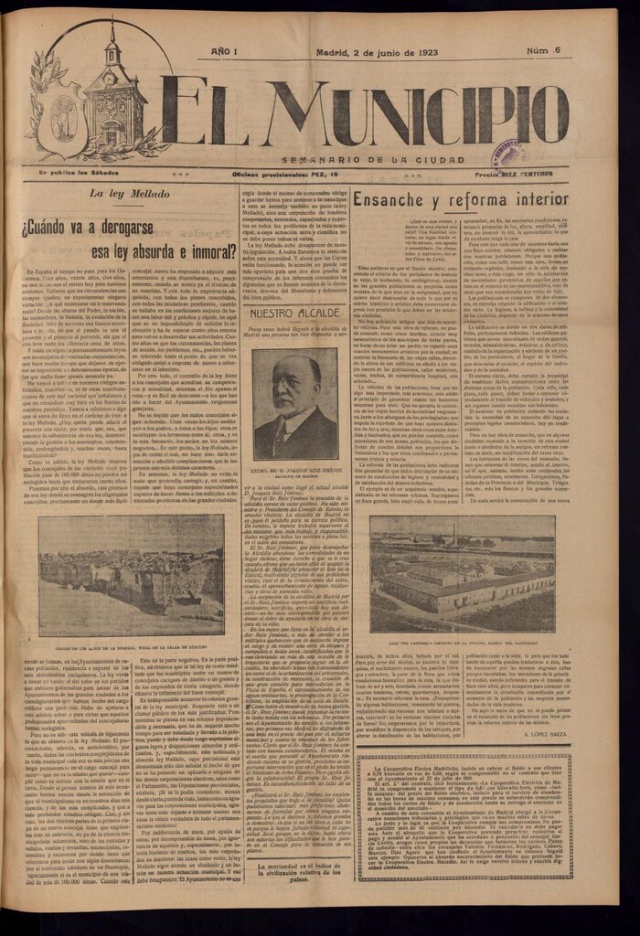 Miniatura de El Municipio del 2 de junio de 1923