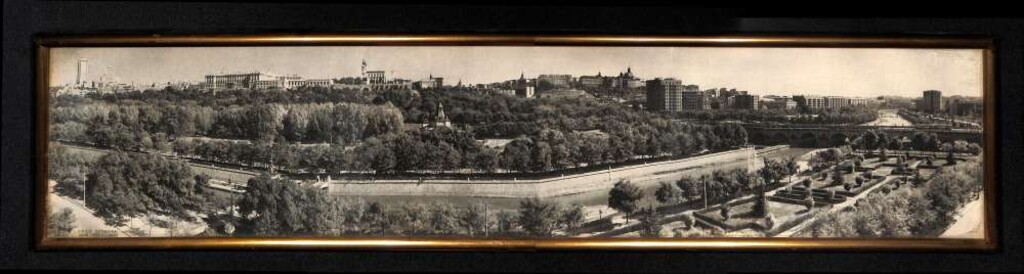 Miniatura de Panorámica desde el Río Manzanares