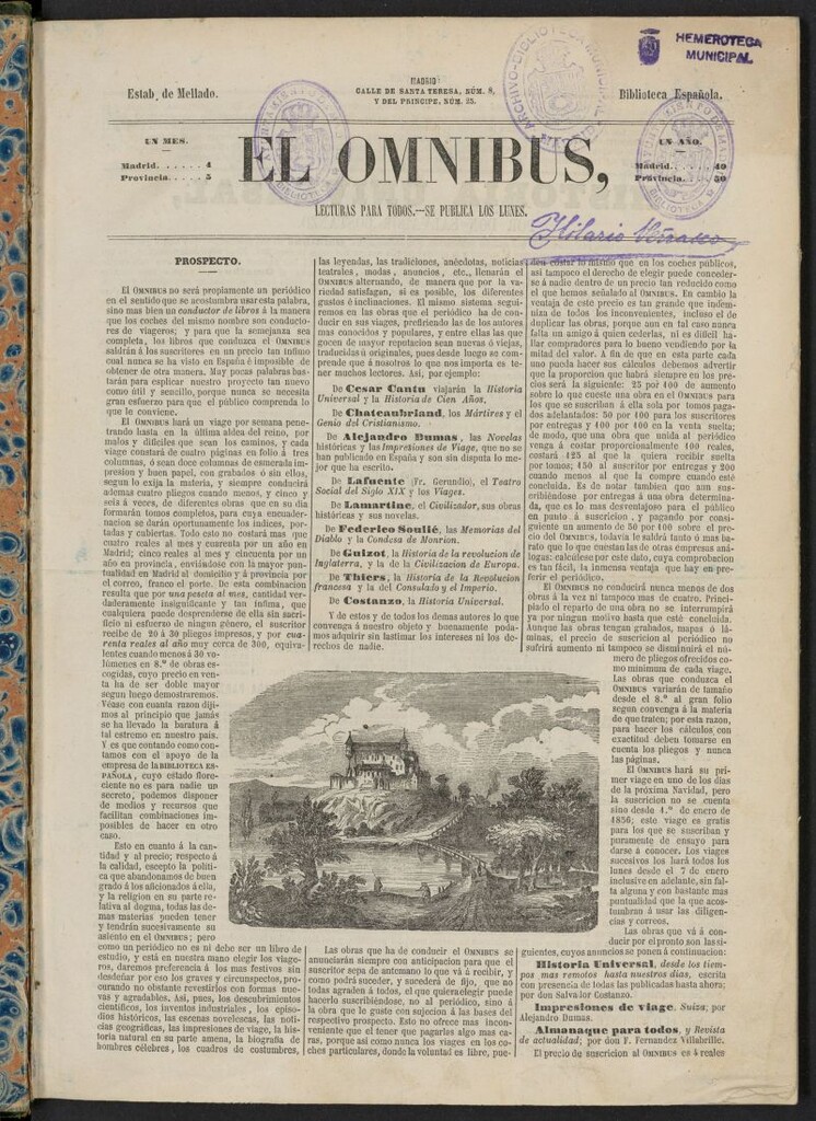 Miniatura de El Ómnibus: lecturas para todos