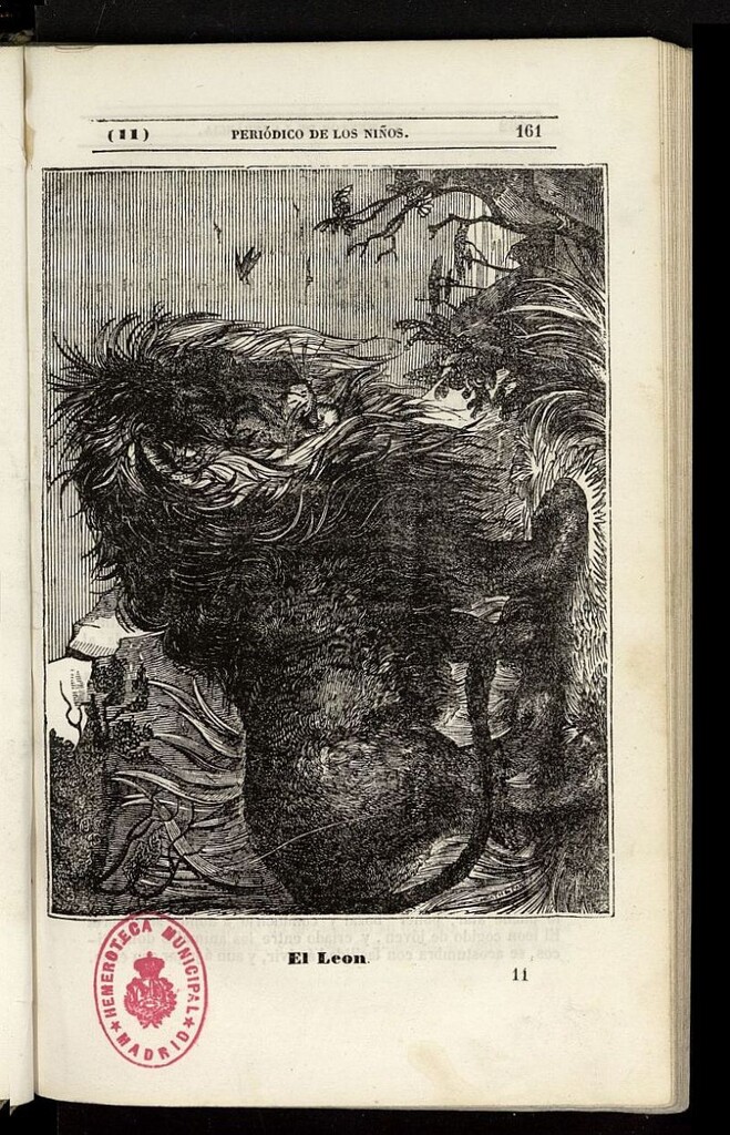 Miniatura de El Mentor de la Infancia de 1843, tomo I, nº 11