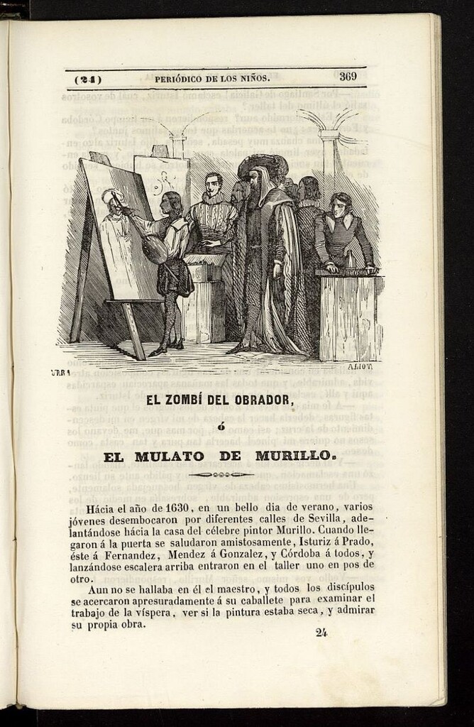 Miniatura de El Mentor de la Infancia de 1843, tomo I, nº 24