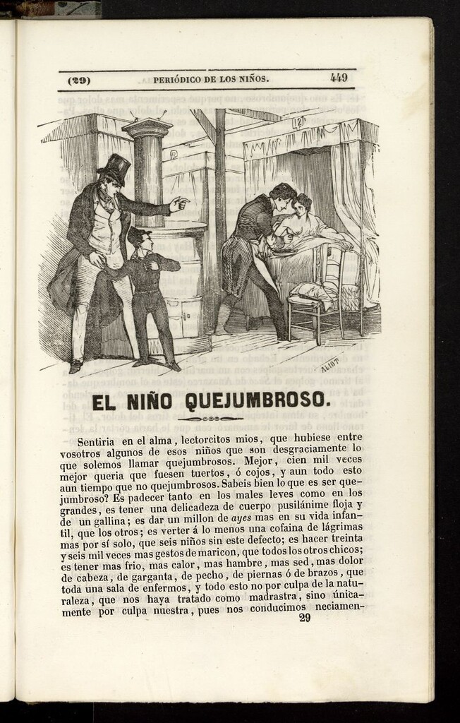 Miniatura de El Mentor de la Infancia de 1843, tomo I, nº 29