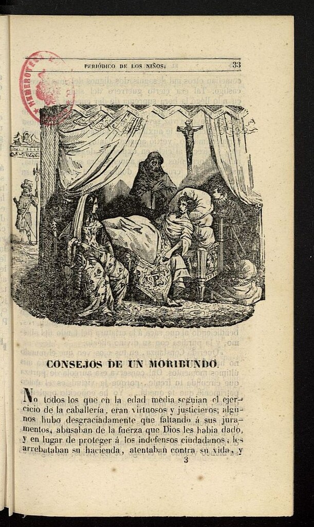 Miniatura de El Mentor de la Infancia de 1845, tomo V, nº 3