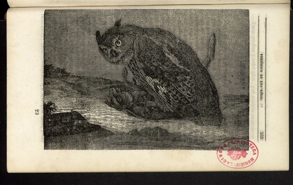 Miniatura de El Mentor de la Infancia de 1845, tomo V, nº 23