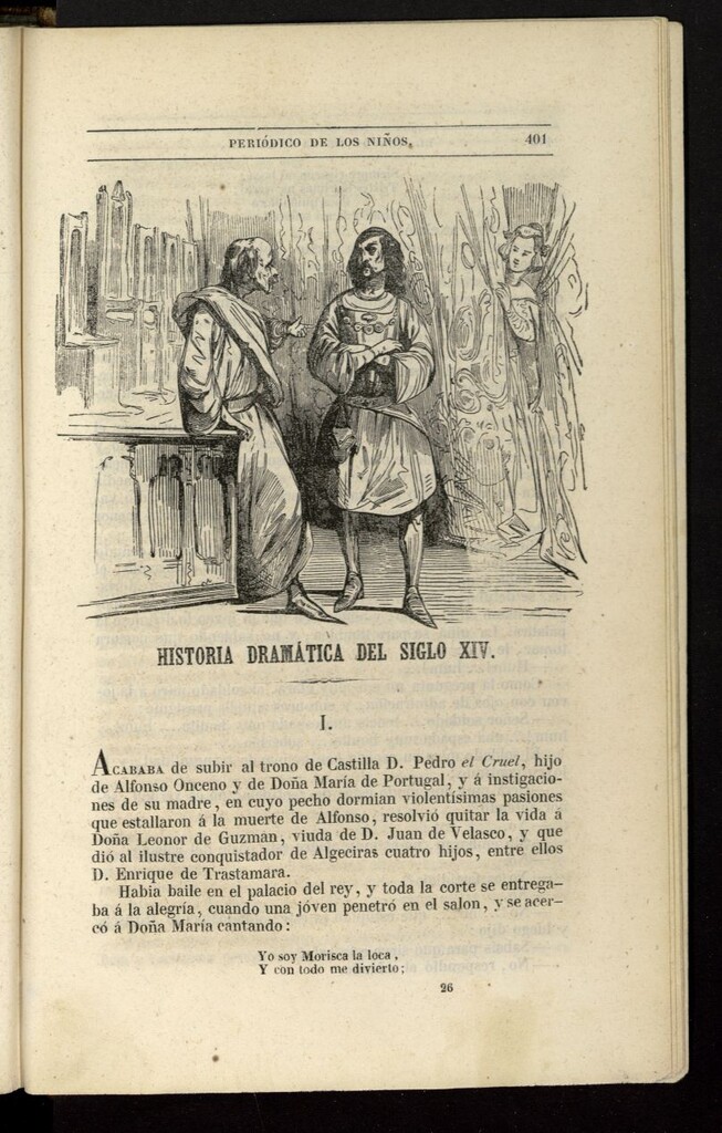 Miniatura de El Mentor de la Infancia de 1844, tomo II, nº 26