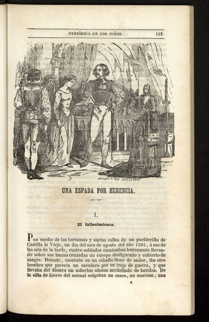 Miniatura de El Mentor de la Infancia de 1844, tomo III, nº 8