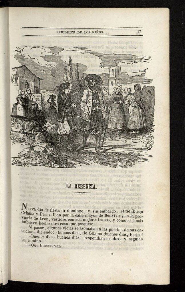 Miniatura de El Mentor de la Infancia de 1845, tomo IV, nº 2