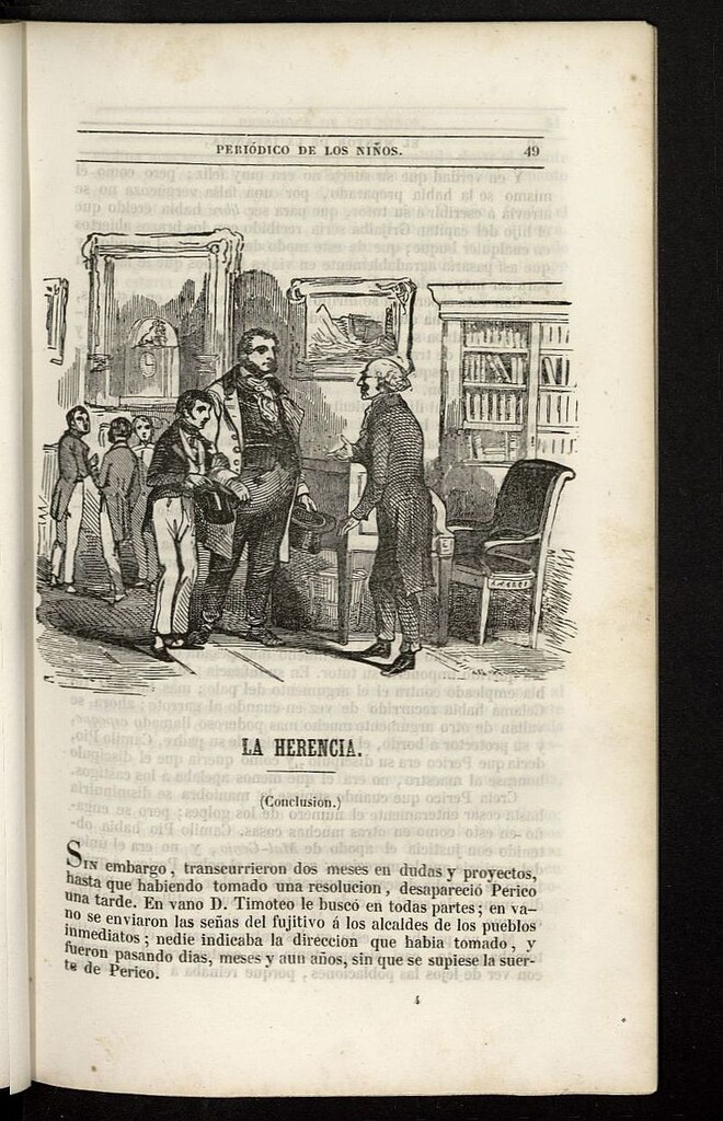 Miniatura de El Mentor de la Infancia de 1845, tomo IV, nº 4