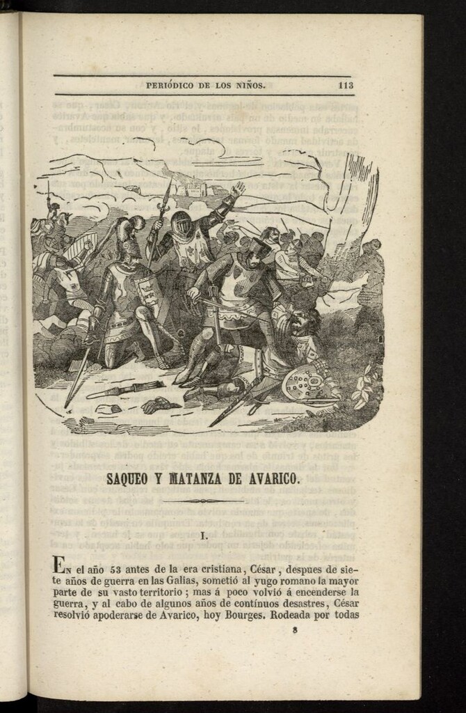 Miniatura de El Mentor de la Infancia de 1845, tomo IV, nº 8